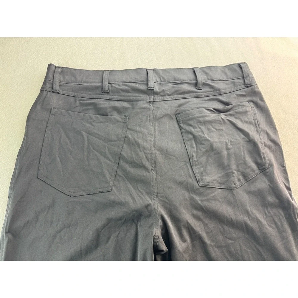 Stylus Mens Black Polyester Performance Dress Pants Size‎ 36x36 Modern Fit